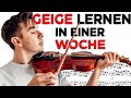 Learn The Violin In 1 Week Self Experiment