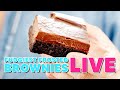 The Fudgiest Frosted Brownies EVER MADE Live With Anna Olson