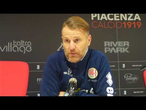 Mister Marcolini dopo Piacenza-Alessandria