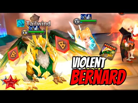 Taki Tries his NEW 2A VIO BERNARD in Summoners War