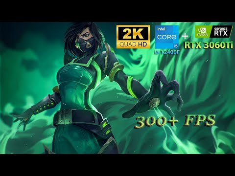 Valorant: 12400f + RTX 3060Ti 1080p 1440p High, Med & Low Benchmark!