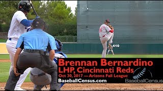 Brennan Bernardino, LHP, Cincinnati Reds — October 30, 2017 (AFL)