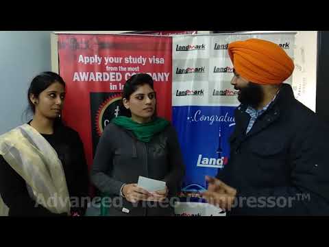 Testimonial of MS. GURPREET KAUR - LandMark Immigration Consultant