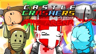 ALL CHARACTER UNLOCKS FROM THE ARENA?! | Castle Crashers Arena Mode!