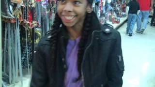 Mindless Behavior in Hollywood Halloween shopping w/ Enzyme Dynamite of The Bayliens