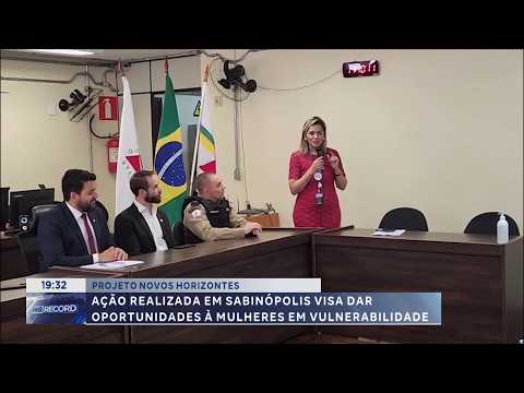 Projeto Novos Horizontes apoia mulheres em vulnerabilidade em Sabinópolis.