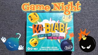 Game Night: Ka-Blab!