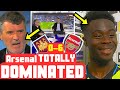 Roy Keane & Saka REACTS to DOMINATING Arsenal 6-0 WIN vs West Ham