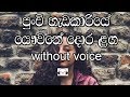 Punchi Hadakariye Karaoke (without voice) පුංචි හැඩ කාරියේ
