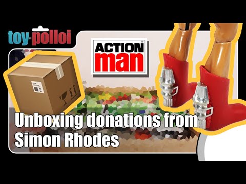 Unboxing donations from Simon Rhodes - Toy Polloi