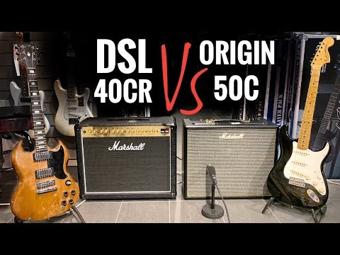 Origin 50C -vs- DSL 40CR - CRANKED MARSHALL Combo Comparison!