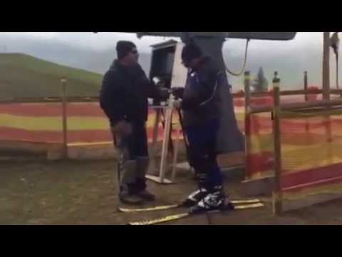 Skiing at Mount Wirzweli in Switzerland - a special adventure