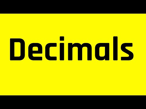 Learn Everything About Decimals in 30 Minutes: Add, Subtract, Multiply, and Divide Decimals