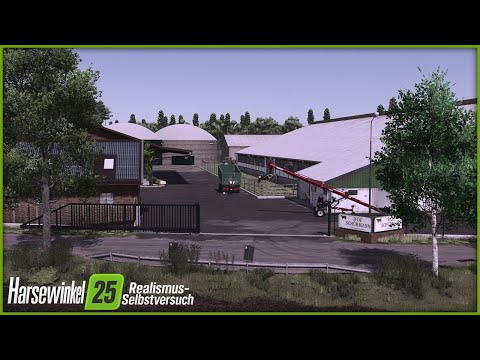 LS25 HARSEWINKEL - Schürmann Farm REALISM SELF-EXPERIMENT #029 - finally earning the first MONEY