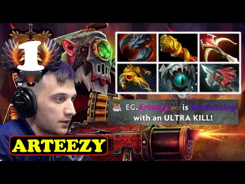 ARTEEZY #1 SNIPER CARRY ULTRA KILL BEST META PHYSICAL DAMAGE BUILD | DOTA2ORBS
