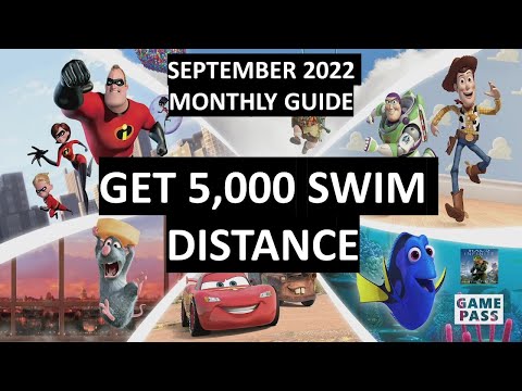 Rush: A Disney Pixar Adventure Monthly Xbox Game Pass Guide - Get 5,000 Swim distance