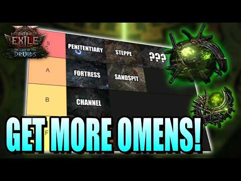 These Maps Drop INSANE Amounts of Omens of Light | Omen of Light  Map Tier List - Path of Exile 2