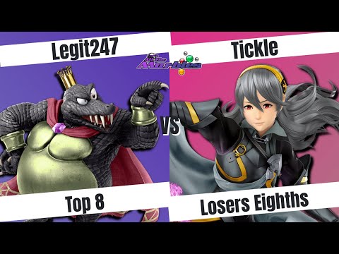 All the Marbles Top 8 - Tickle vs Legit247 (SSBU Singles Losers Eights)