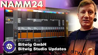 Video thumbnail for NAMM 2024 - Bitwig GmbH - Bitwig Studio Updates by sonicstate