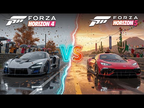Forza Horizon 5 VS Forza Horizon 4, Which is Better?