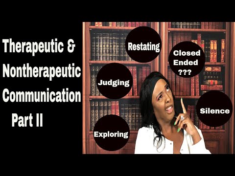 Therapeutic Communication