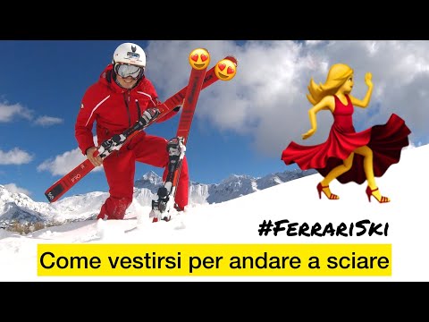 Come vestirsi per andare a sciare by Ferrari Ski Service #Sciare #AbbigliamentoDaSci