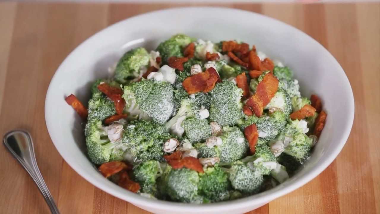 Healthy Summer Salad - Broccoli Salad Recipe