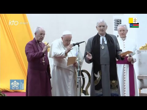 Prière oecuménique avec le pape François au Soudan du Sud