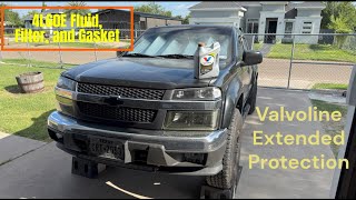 4l60E Transmission fluid, filter, and gasket change 2008 Chevy Colorado