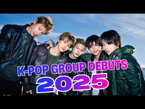 K-POP GROUP DEBUTS IN 2025!
