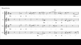 Palestrina - Missa Papae Marcelli - IV. Sanctus-Benedictus (score)