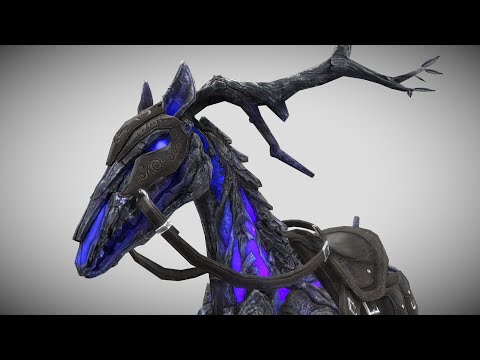 Azure Blight Wild Hunt Steed ∣ ESO › Mounts › Equines