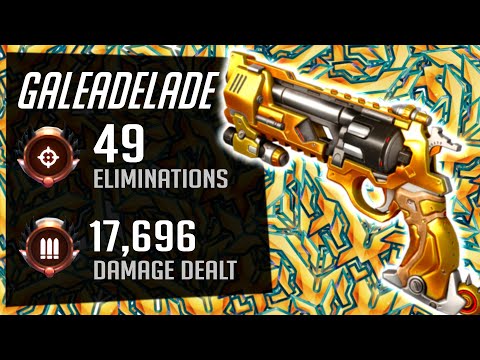 GALE CARRY CASSIDY AND SOJOURN - 49 ELIMS! POTG! OVERWATCH 2 TOP 500 SEASON 6