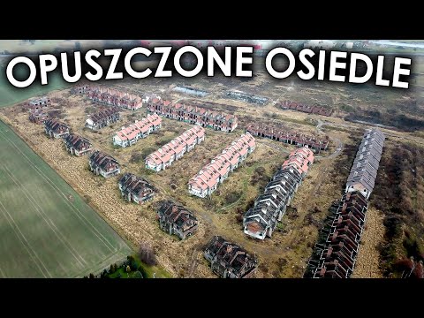 Opuszczone osiedle oszukanych rodzin