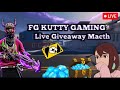 FG KUTTY GAMING FREE FIRE LIVE Giveaway Room Match Tamil Freefire Tamil