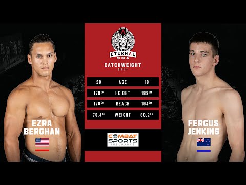 ETERNAL MMA 50 - EZRA BERGHAN VS FERGUS JENKINS - MMA FIGHT VIDEO