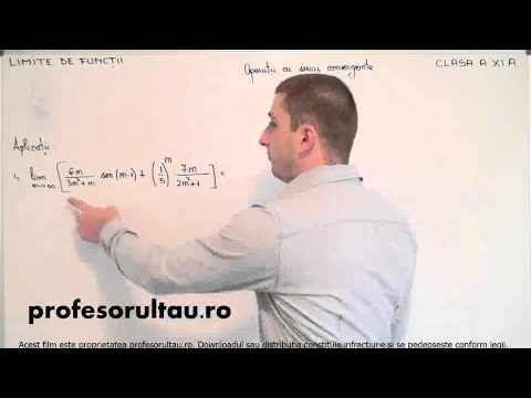29   cls11   Limite de functii   operatii cu siruri convergente   aplicatii   partea 2
