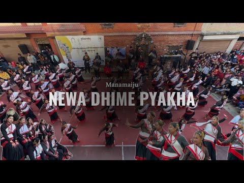 MANAMAIJU NEWA DHIME PYAKHA #manamaiju #newariculture #traditional #traditionalwear #viralvideo