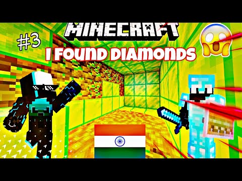 UNBELIEVABLE: Anokha Gamer finds diamonds in Minecraft #3!