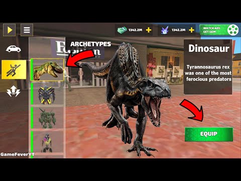 Rope Hero: Vice Town 6.4.0 New Update (Pet Robot Dinosaur) Add New Archetype - Android Gameplay HD