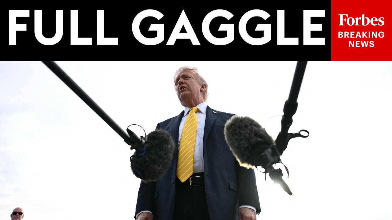Video | SATURDAY NIGHT GAGGLE: Trump Takes Questions About Iran War, Pulling Troops From Germany