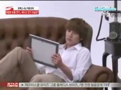 111121 YStar - Making of Trax's Blind MV (involving Kyuhyun)