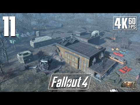 Fallout 4 (PC) - 4K60 Walkthrough Part 11 - Greentop Nursery & National Guard Training Yard