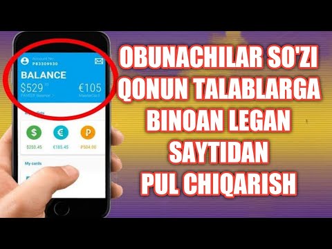 Legan проектидан пул чикариш 100% тулайди