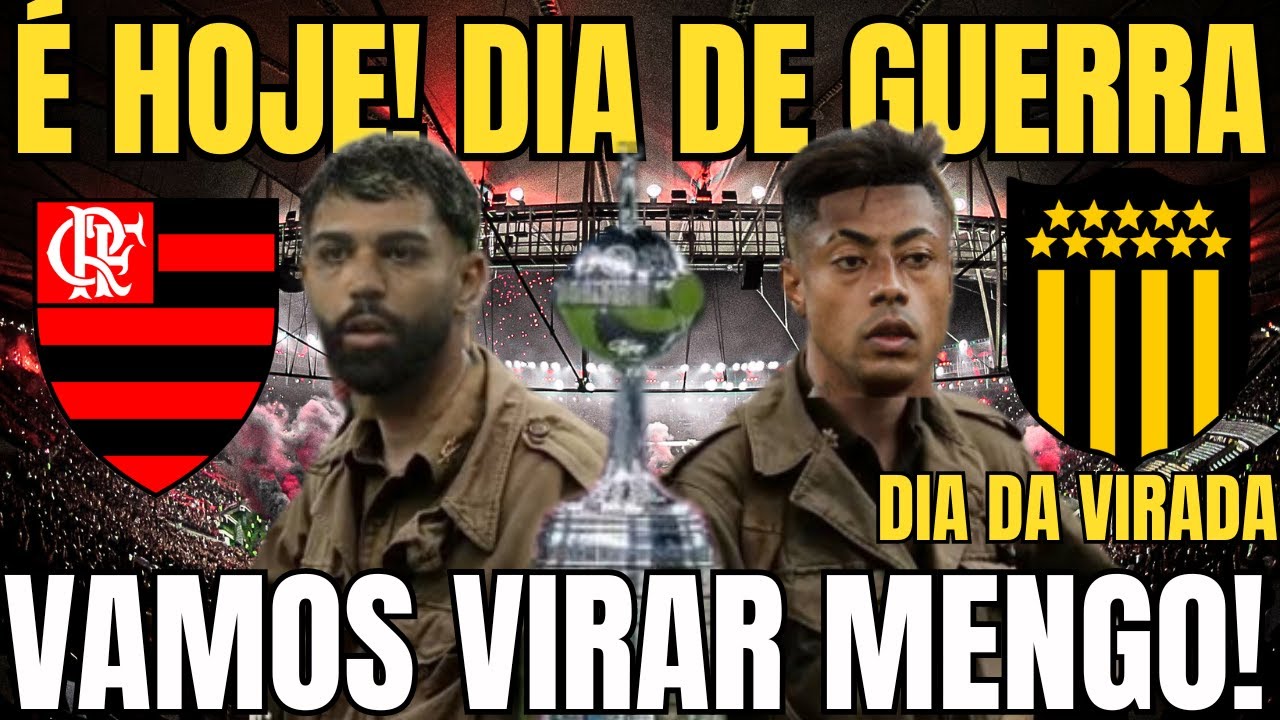 É HOJE: DIA DE GUERRA! HORA DE MOSTRAR PARA O PENAROL QUEM É FLAMENGO! PRE JOGO FLAMENGOXPENAROL