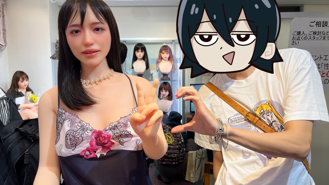 ラブドールさんとツーショして散歩キメた日【vlog】