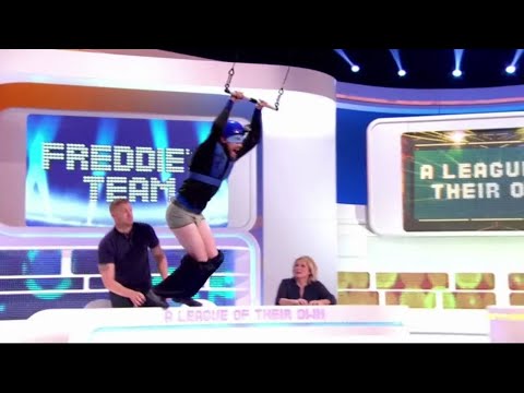 A league of their own UK - Ninja Challenge - Jack Whitehall, Jamie Redknapp
