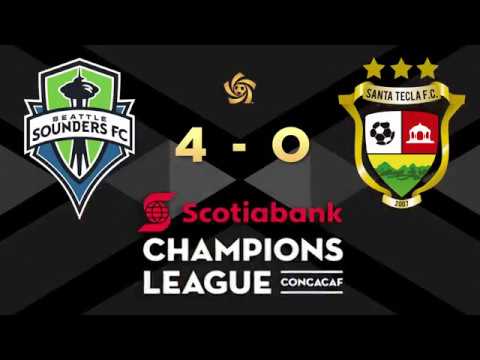 SCCL 2018 SEATTLE SOUNDERS FC vs SANTA TECLA F.C. ...