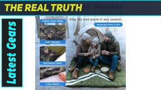 SereneLife Backpacking Sleeping Bag: Amazing 2-in-1 Cold Weather Comfort!