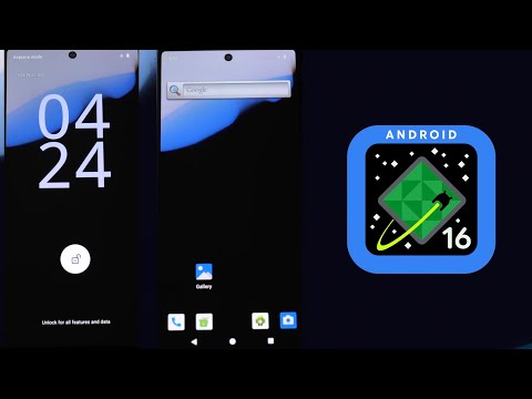 Android 16 AOSP Beta Demo!